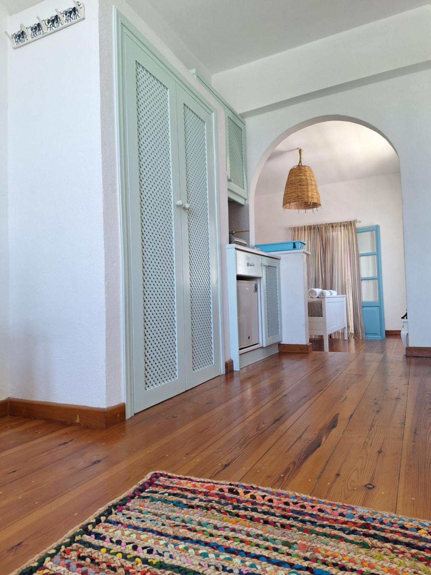 Oklaca Patmos Beach Rooms Skála Exteriör bild