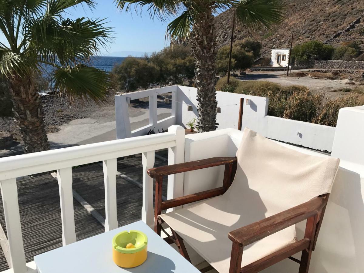 Oklaca Patmos Beach Rooms Skála Exteriör bild