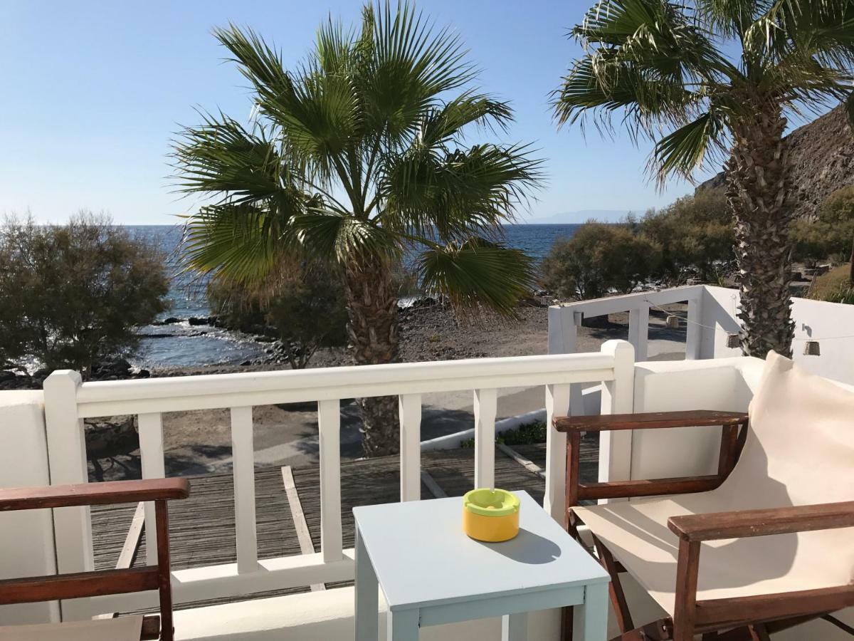 Oklaca Patmos Beach Rooms Skála Exteriör bild